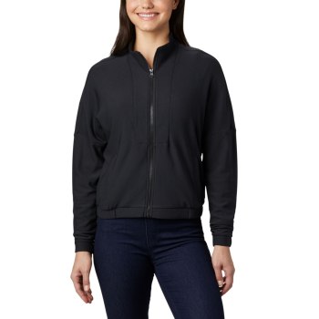 Columbia Ženske Jakne - Firwood Crossing Full Zip Crne | NRUT-59102
